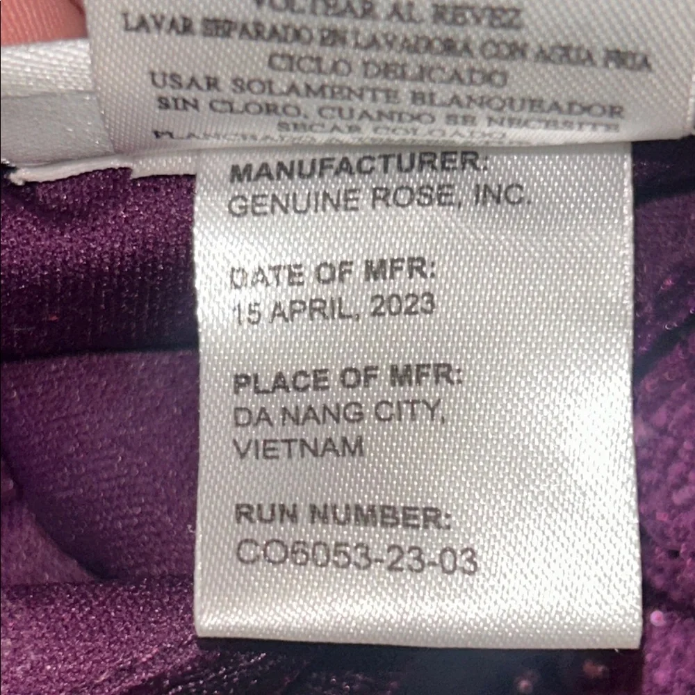 Jona Michelle Velvet and Lace Purple Kids Dress - Picture 14 of 15